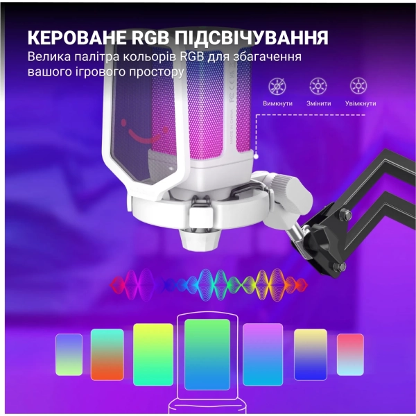 Купить Микрофон Fifine Q6TW White - фото 10
