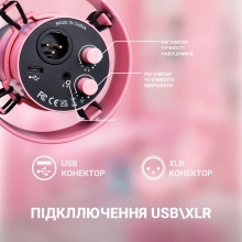 Купить Микрофон Fifine T688P Pink - фото 6