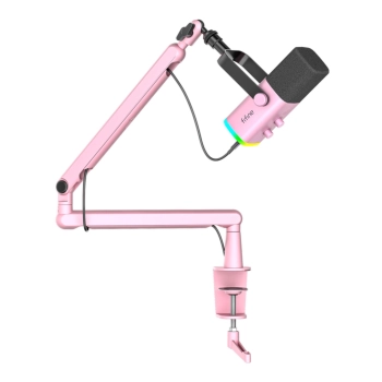 Купить Микрофон Fifine TAM8P USB/XLR Pink - фото 1
