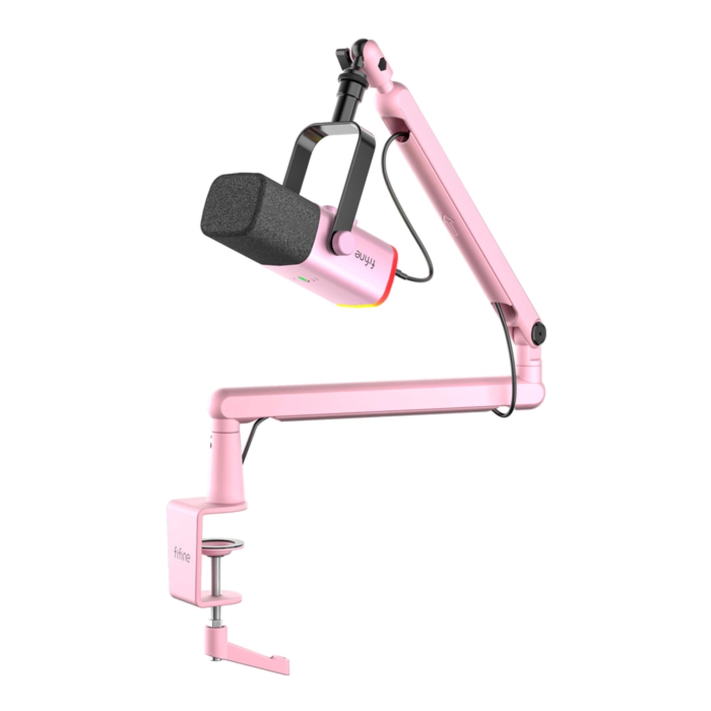 Купить Микрофон Fifine TAM8P USB/XLR Pink - фото 2