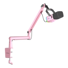 Купить Микрофон Fifine TAM8P USB/XLR Pink - фото 3
