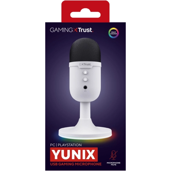 Купити Мікрофон Trust GXT 234 Yunix White (25374) - фото 5