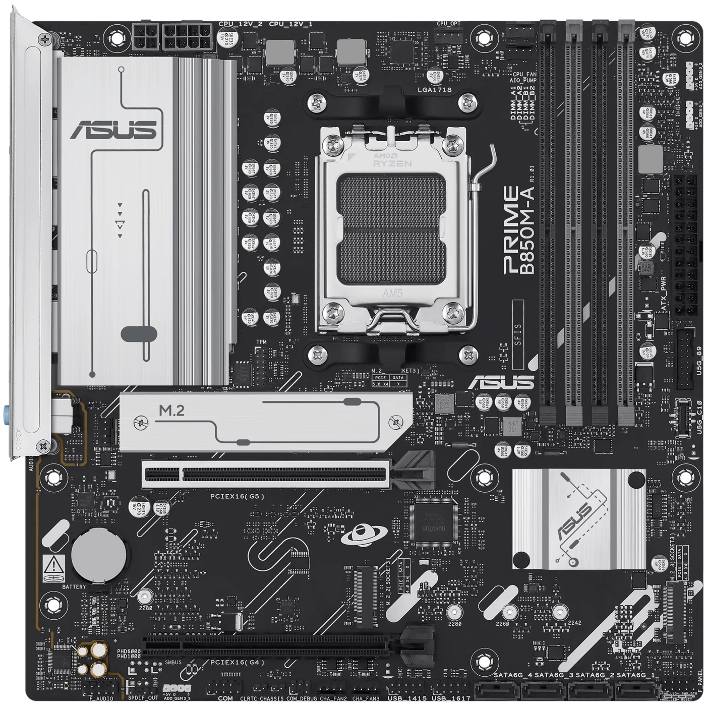 Купить Материнская плата ASUS PRIME B850M-A-CSM - фото 1