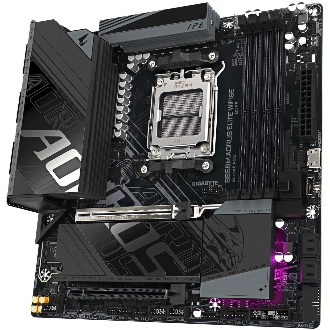Купить Материнская плата GIGABYTE B850M AORUS ELITE WIFI6E - фото 2