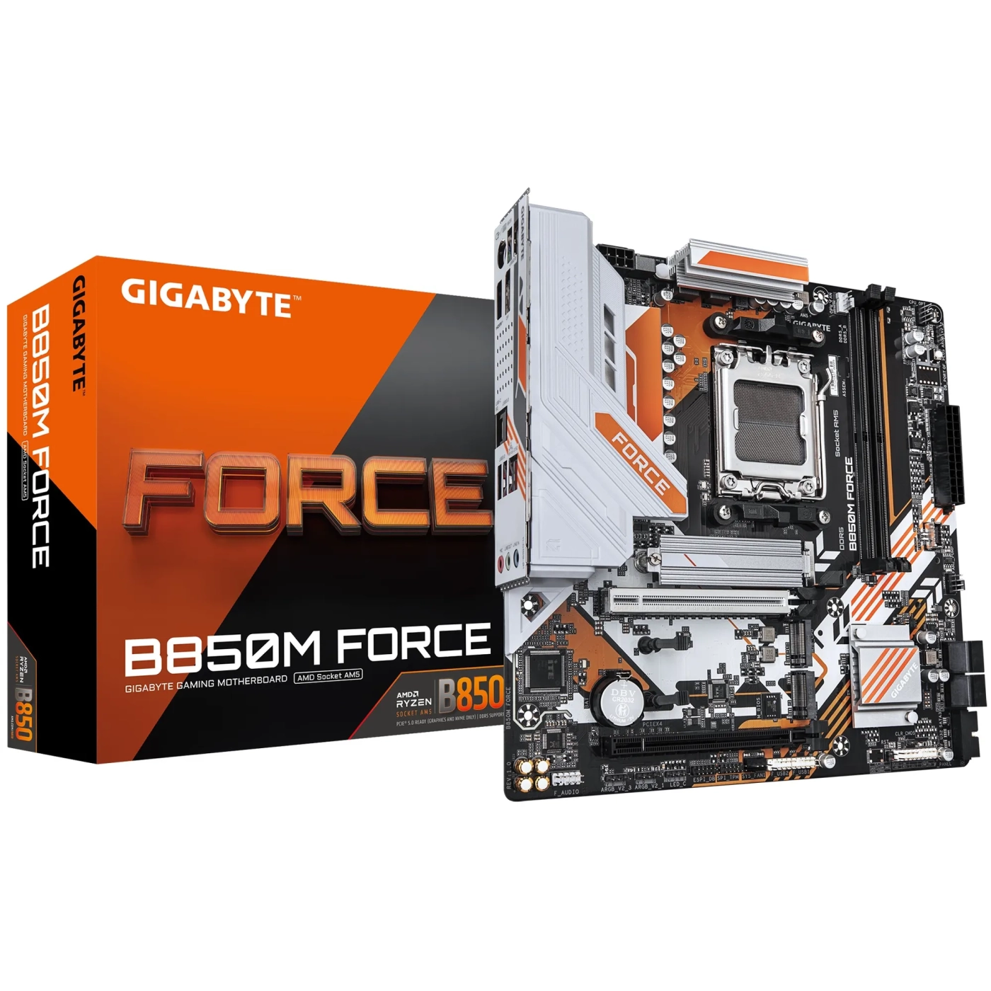 Купить Материнская плата GIGABYTE B850M FORCE - фото 4