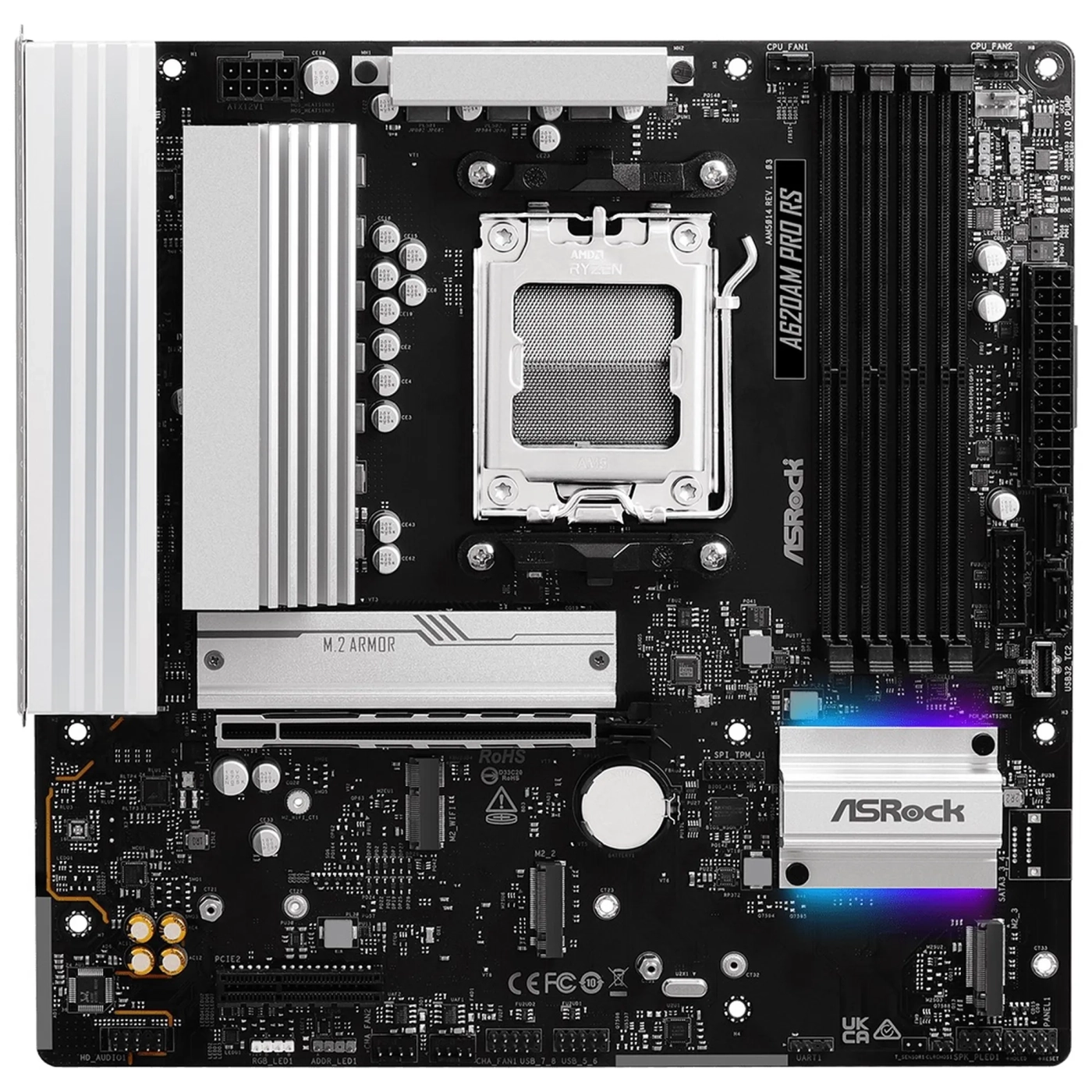 Купить Материнская плата ASRock A620AM PRO RS - фото 1