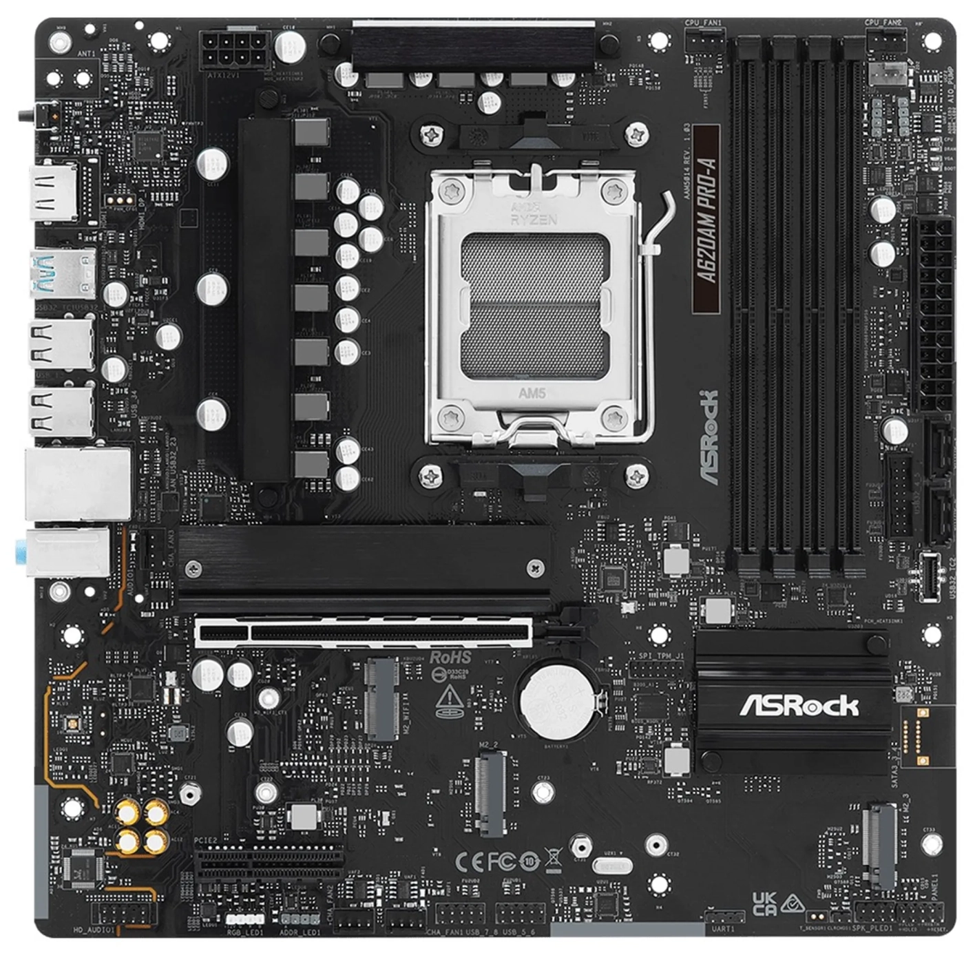 Купити Материнська плата ASRock A620AM PRO-A - фото 1