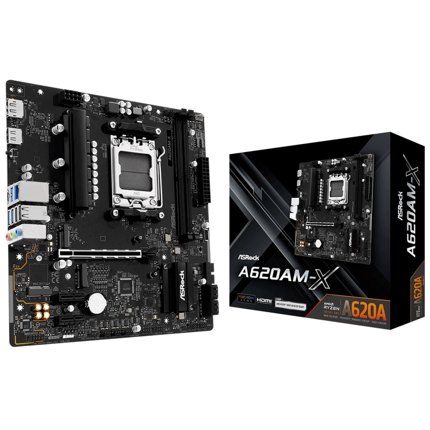 Купить Материнская плата ASRock A620AM-X - фото 5