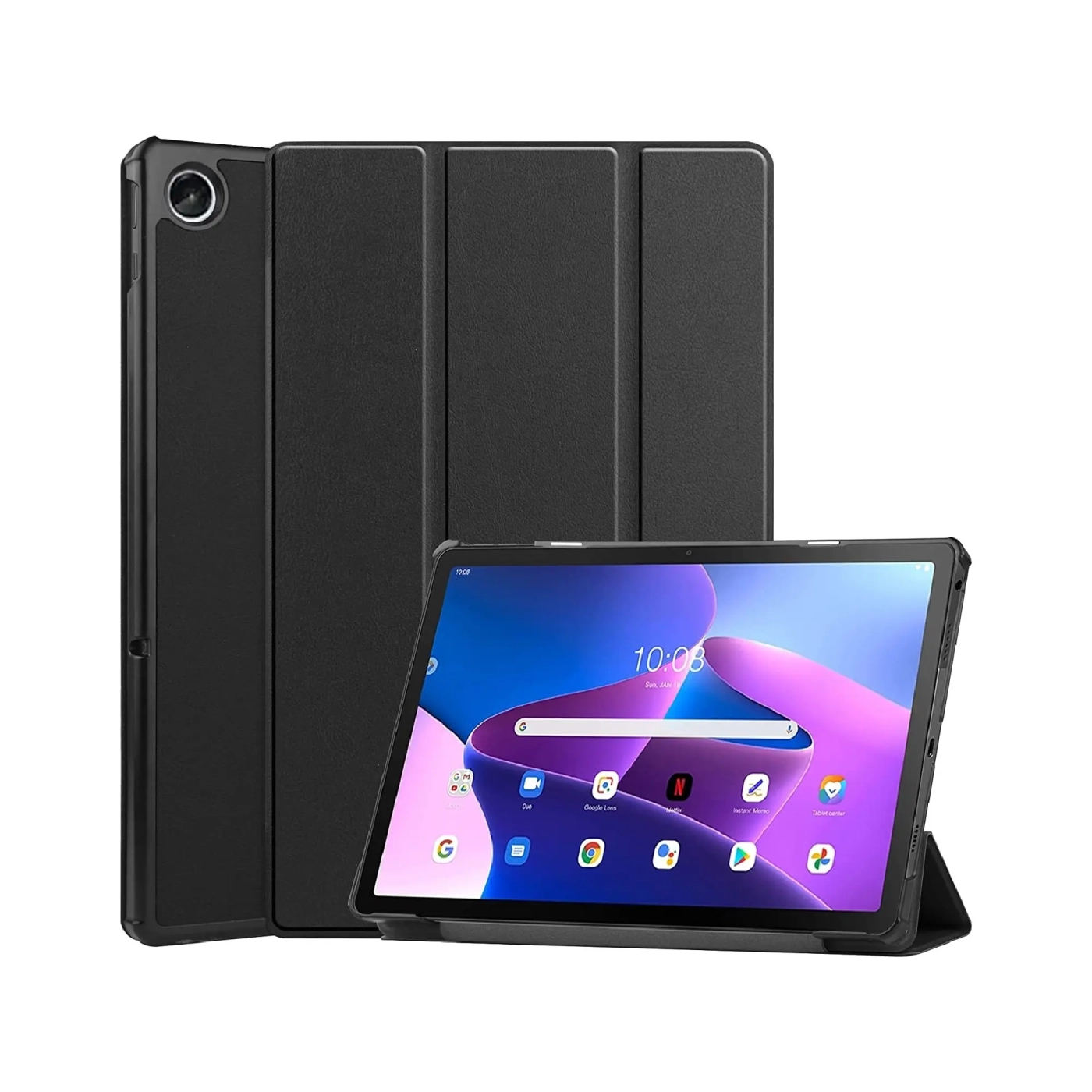 Купить Чехол BeCover Smart Case для Lenovo Tab M10 Plus TB-125F (3rd Gen) Black - фото 5