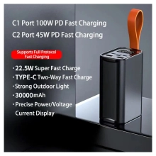 Купити Павербанк УМБ Atria 30000mAh 100W PD2.0 FCP QC AFC (WPD-100) - фото 6