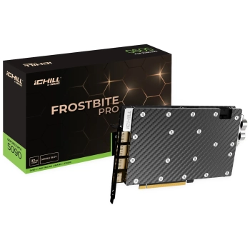 Купить Видеокарта Inno3D Nvidia GeForce RTX 5090 iCHILL FROSTBITE PRO 32GB (C50903-32D7X-1759FBP) - фото 1