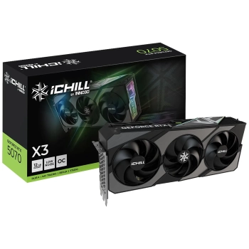 Купити Відеокарта Inno3D Nvidia GeForce RTX 5070 iCHILL X3 12GB (C50703-12D7X-195065H) - фото 1