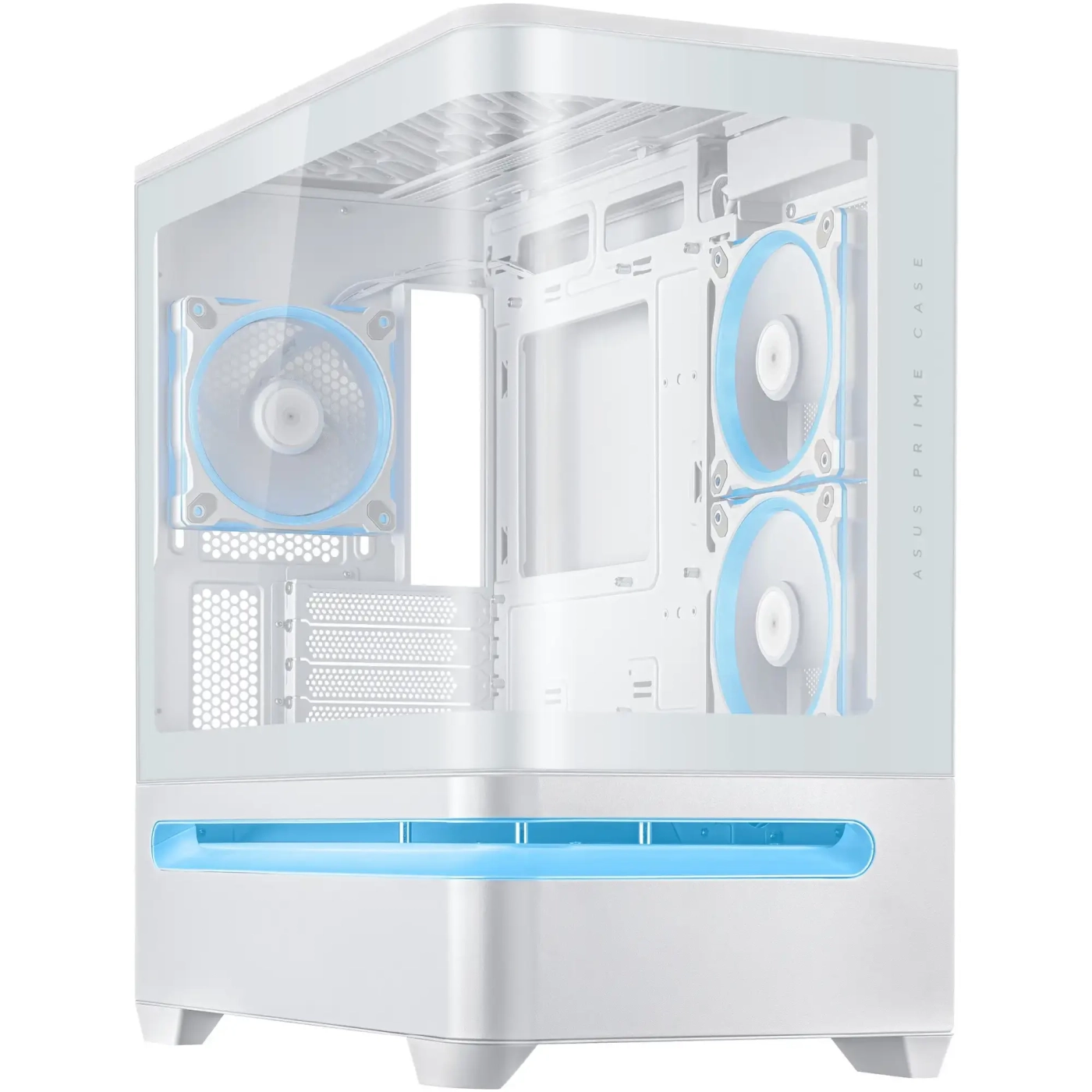Купити Корпус ASUS PRIME AP202 TG ARGB White (90DC00P3-B19000) - фото 2