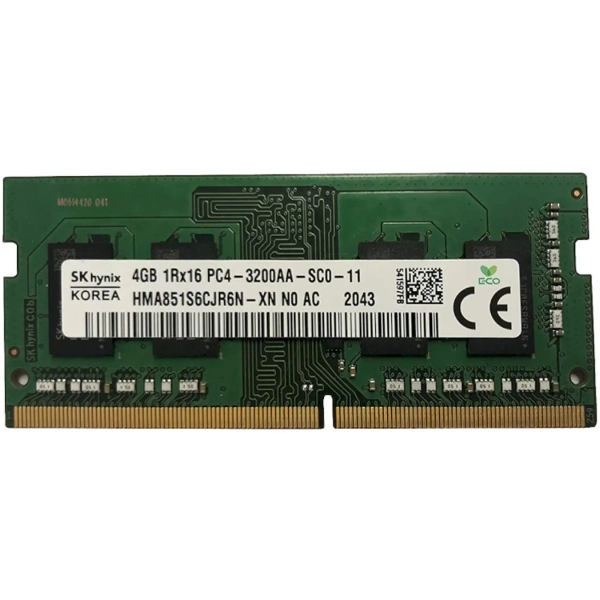 Купити Модуль пам'яті Hynix DDR4-3200 4GB SODIMM (HMA851S6CJR6N-XNN0) - фото 1