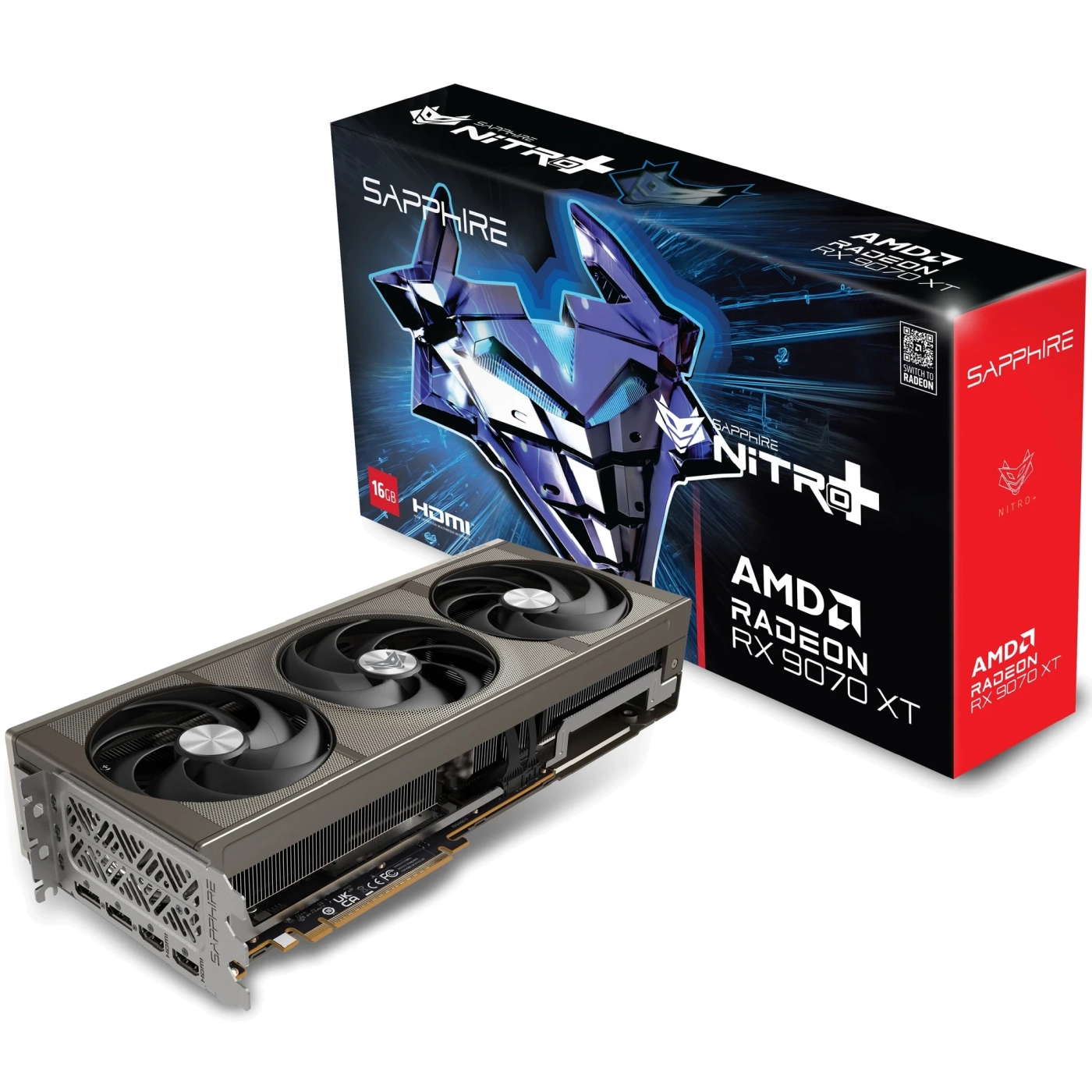 Купить Видеокарта Sapphire AMD Radeon RX 9070 XT NITRO+ 16GB GDDR6 (11348-01-20G) - фото 6