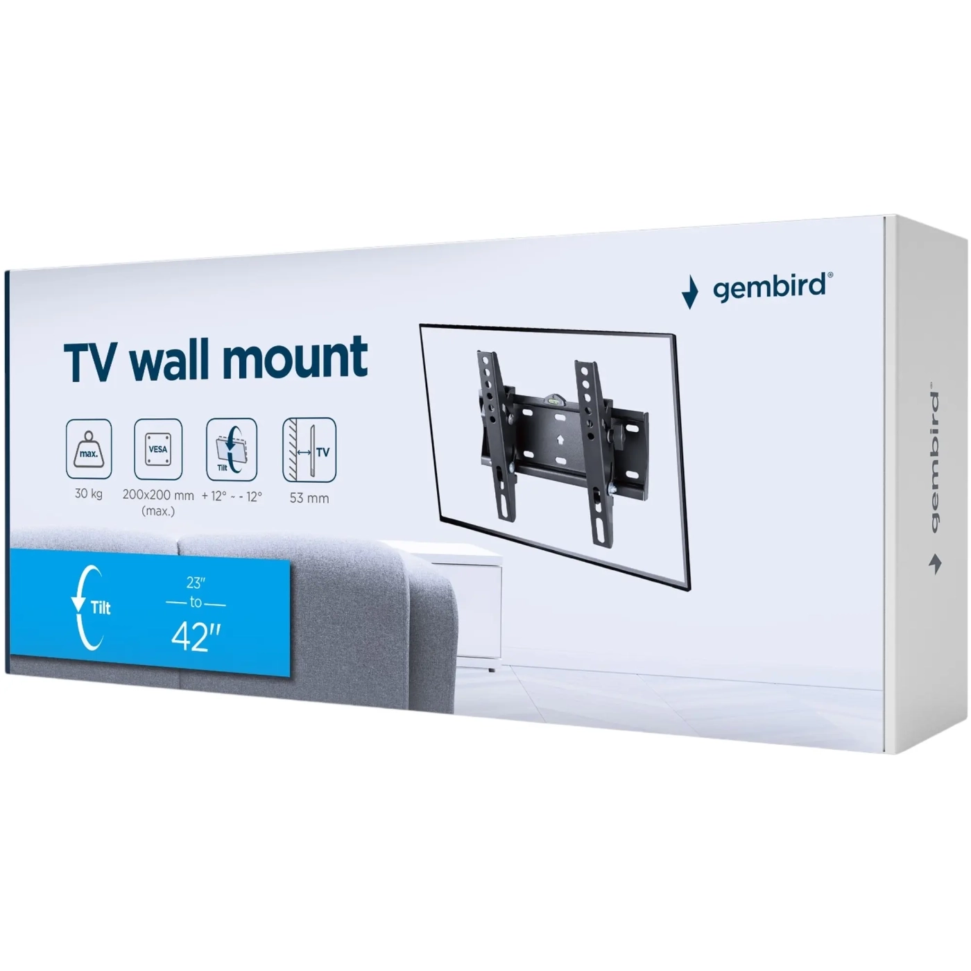 Купити Кронштейн Gembird WM-42T-02 - фото 4