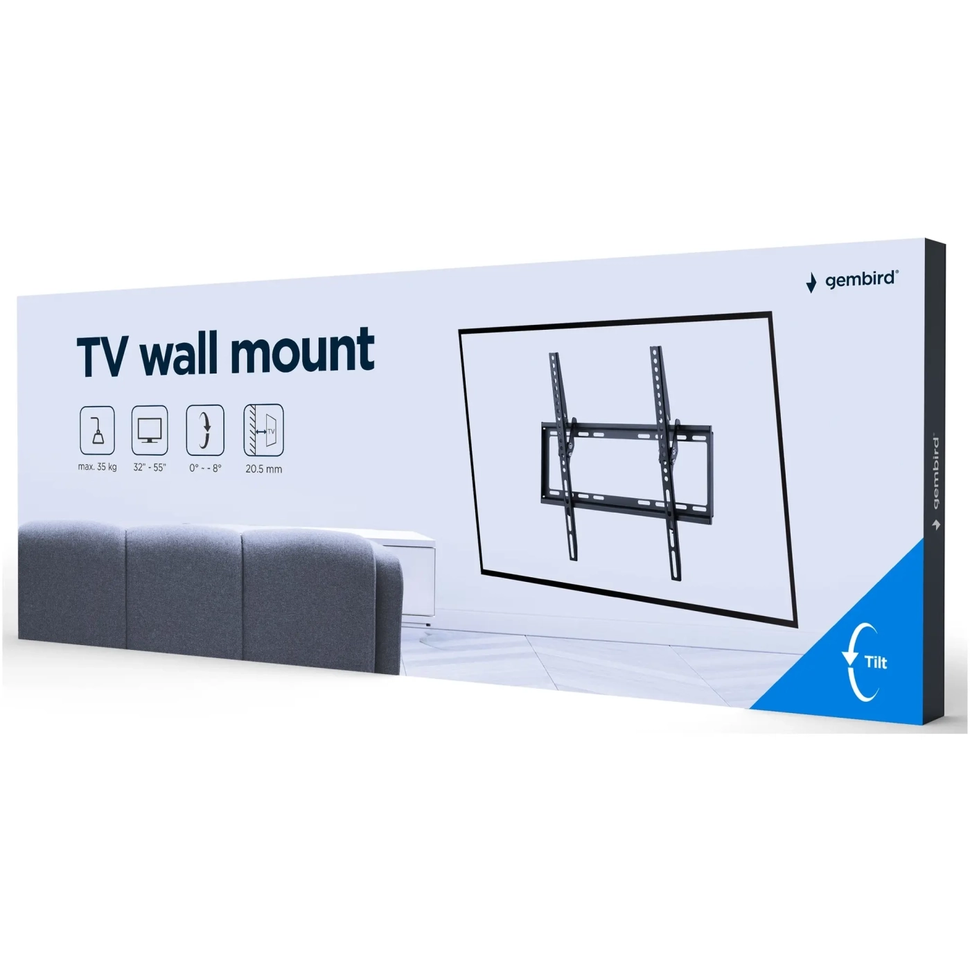 Купить Кронштейн Gembird WM-55T-03 - фото 7