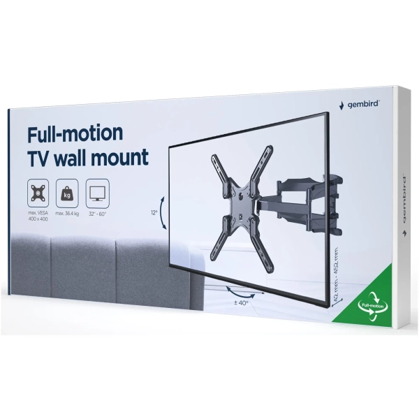 Купити Кронштейн Gembird WM-60ST-01 - фото 9