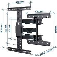 Купити Кронштейн Gembird WM-65ST-01 - фото 3