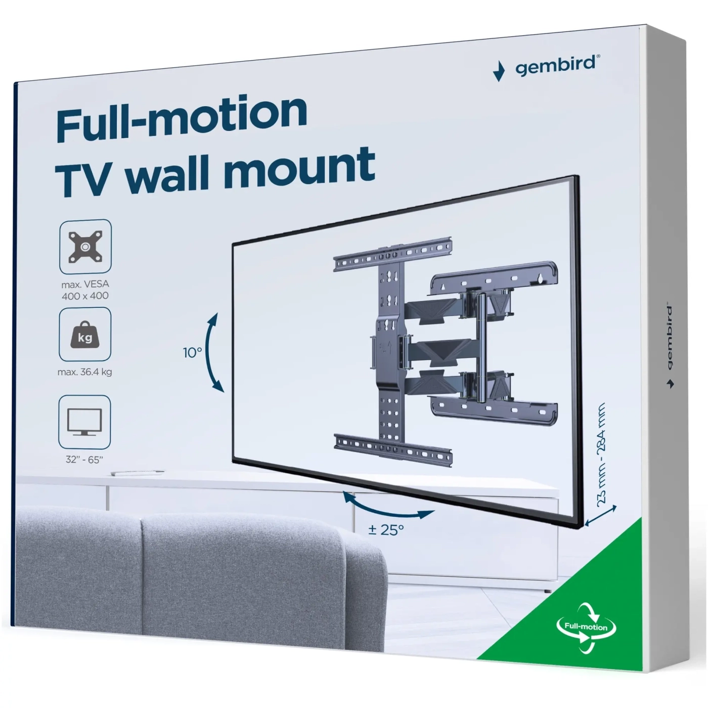 Купити Кронштейн Gembird WM-65ST-01 - фото 4