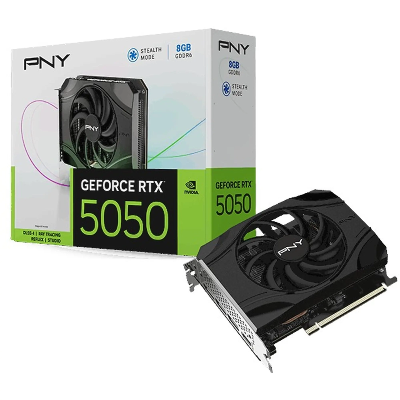 Купити Відеокарта PNY Nvidia GeForce RTX 5050 Single Fan 8G (VCG50508SFXPB1) - фото 9