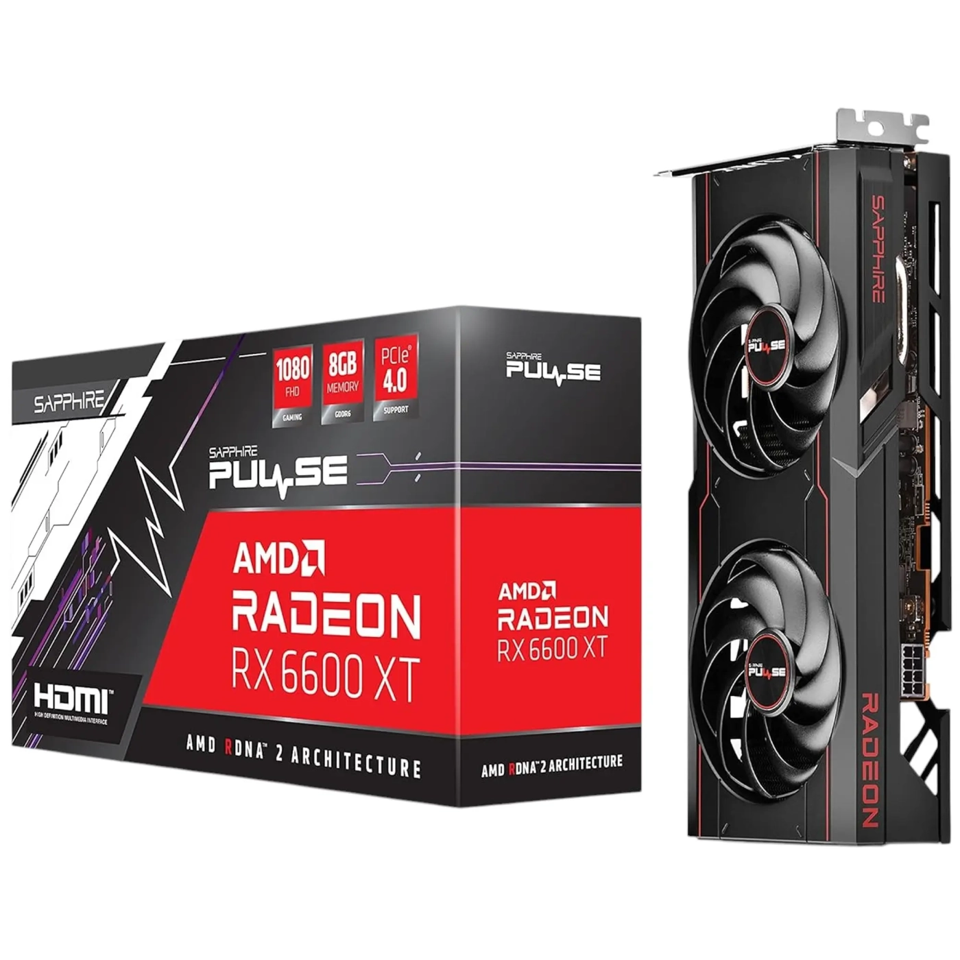 Купити Відеокарта Sapphire AMD Radeon RX 6600 XT Pulse 8G GDDR6 (11309-03-20G) - фото 8