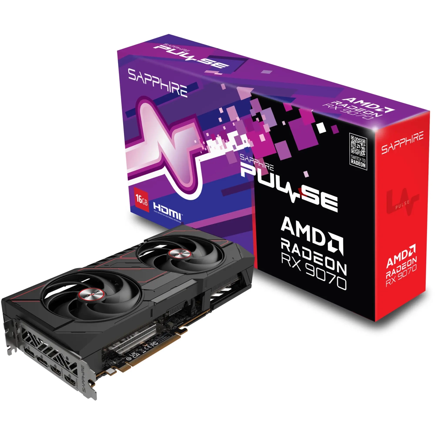 Купити Відеокарта Sapphire AMD Radeon RX 9070 Pulse 16GB GDDR6 (11349-03-20G) - фото 6