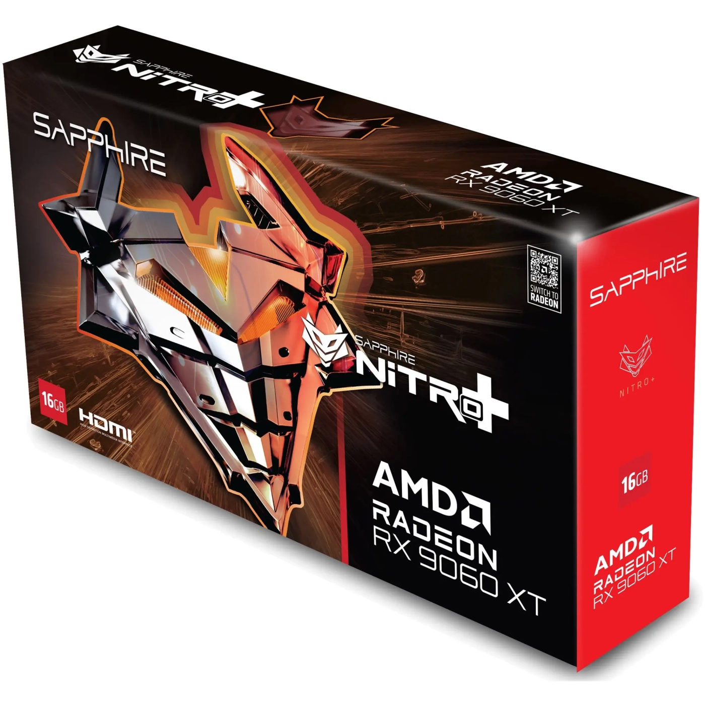 Купити Відеокарта Sapphire AMD Radeon RX 9060 XT NITRO+ 16GB GDDR6 (11350-01-20G) - фото 8