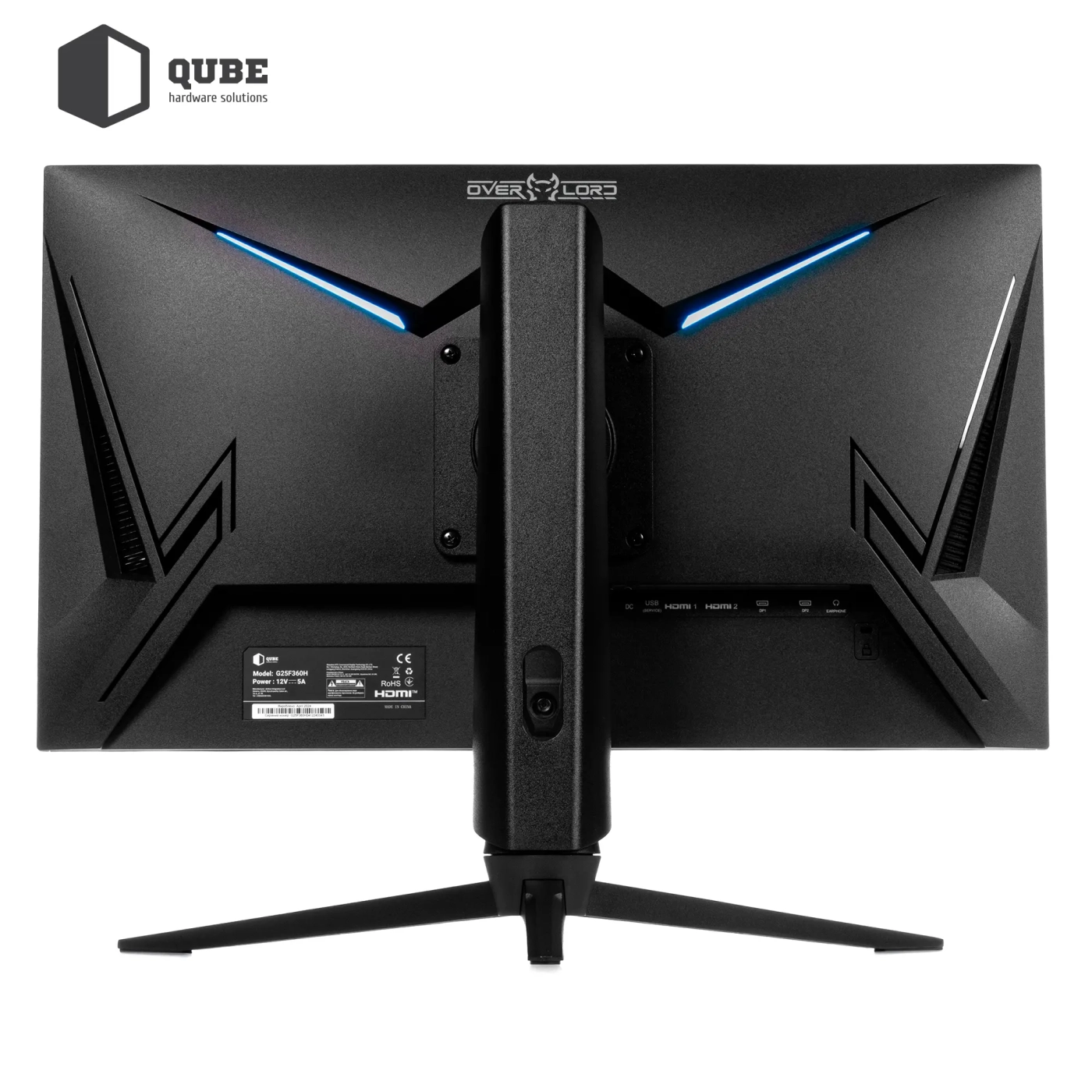 Купить Монитор 25" QUBE Overlord G25F360H - фото 10