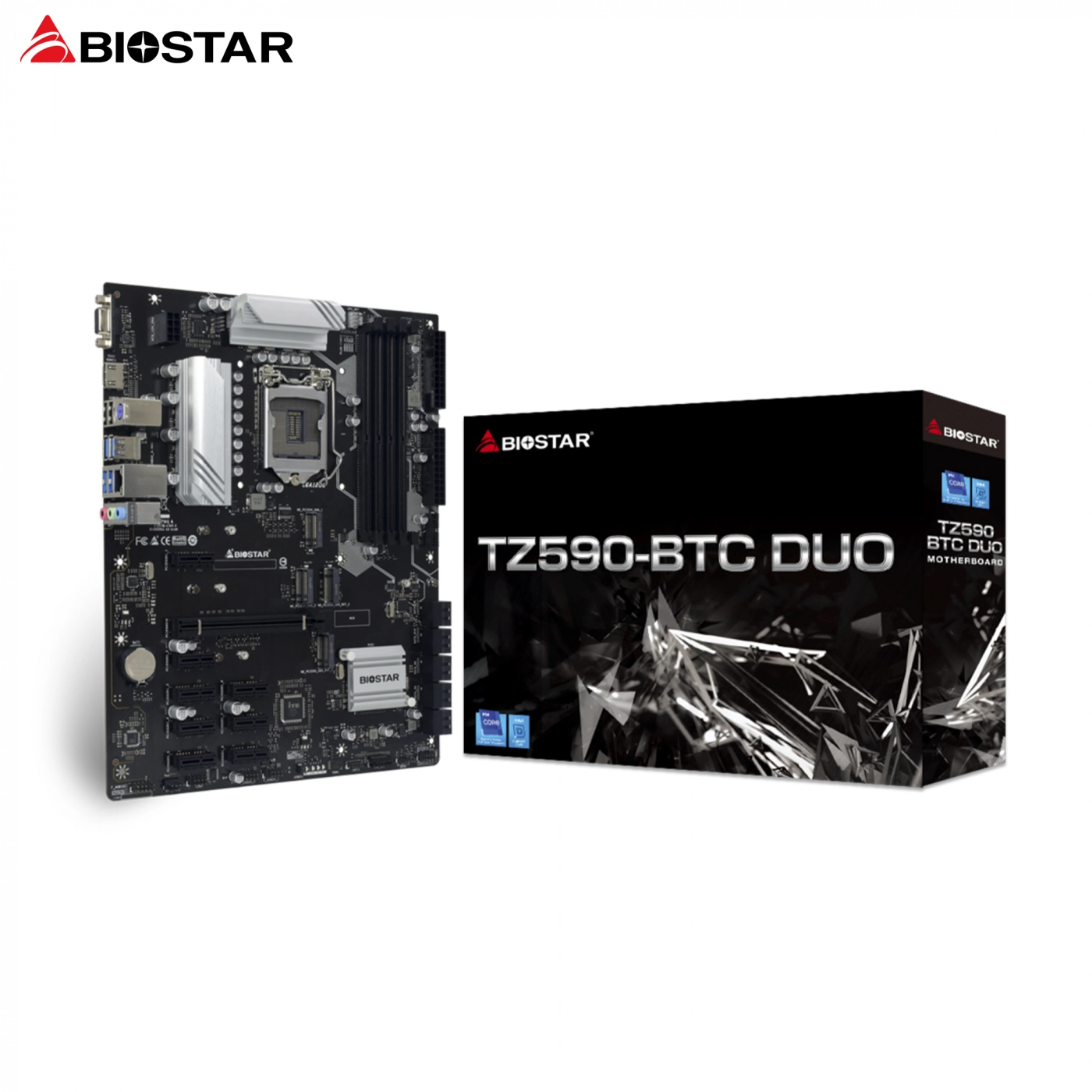 Купить Материнскaя плата Biostar TZ590-BTC Duo - фото 4