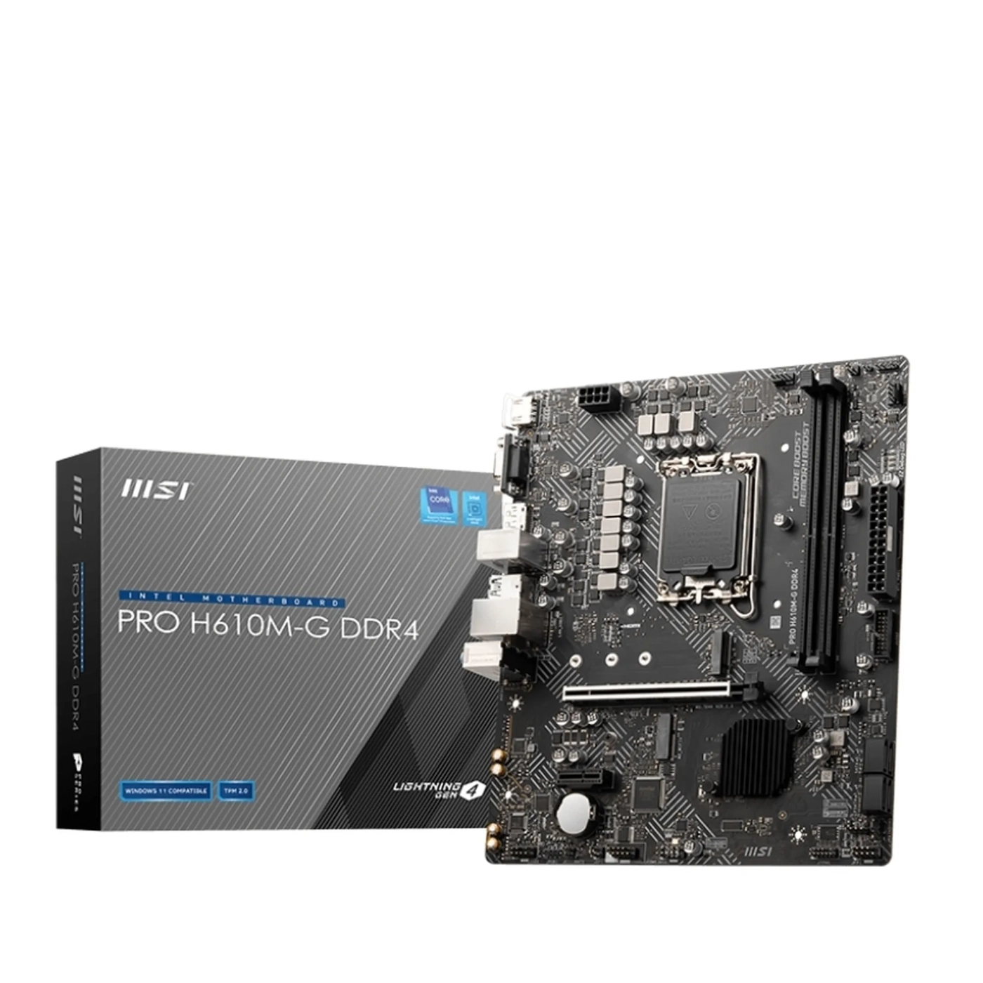 Купить Материнская плата MSI PRO H610M-G DDR4 - фото 5