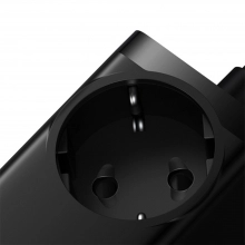 Купити Зарядний пристрій Baseus GaN3 Pro Desktop Powerstrip AC+2U+2C 65W EU Black (Include charging Cable Type-C) - фото 5