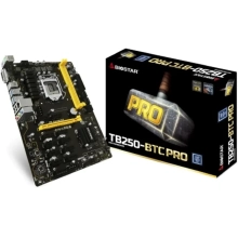 Купить Уценка Материнская плата Biostar TB250-BTC (IB25CAHS-01_60011B80200337) - фото 2