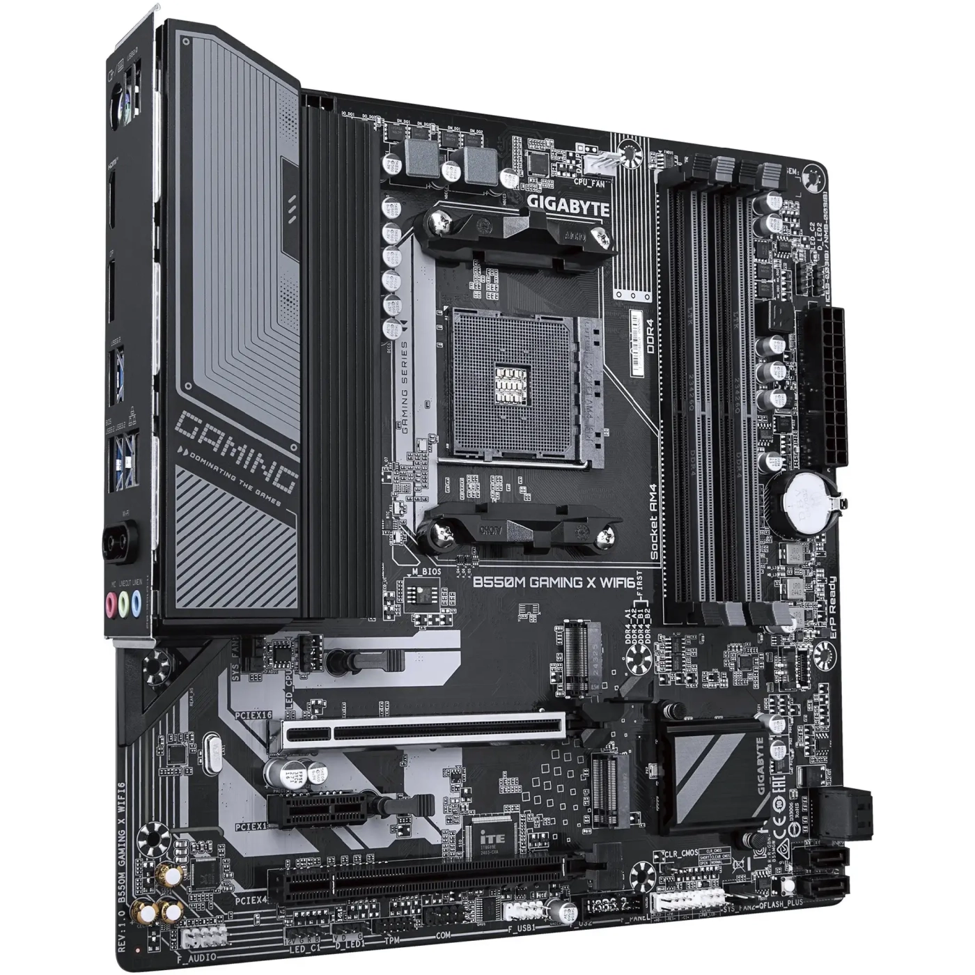 Купити Материнська плата GIGABYTE B550M GAMING X WIFI6 - фото 2