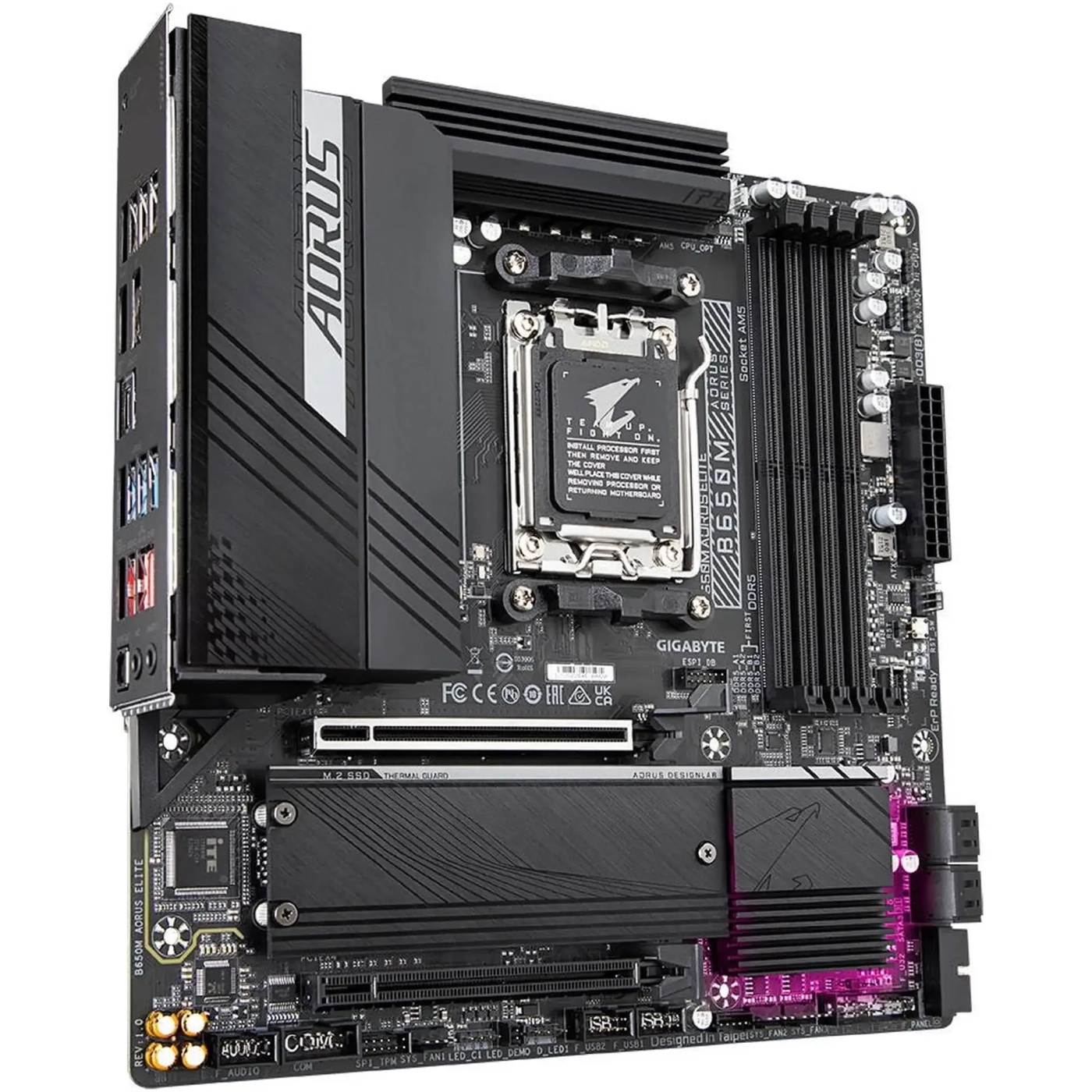Купити Материнська плата GIGABYTE B650M AORUS ELITE - фото 4