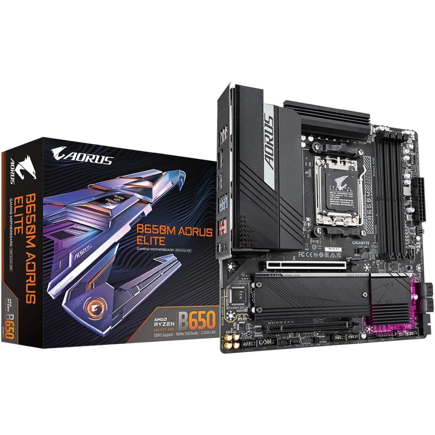 Купити Материнська плата GIGABYTE B650M AORUS ELITE - фото 6