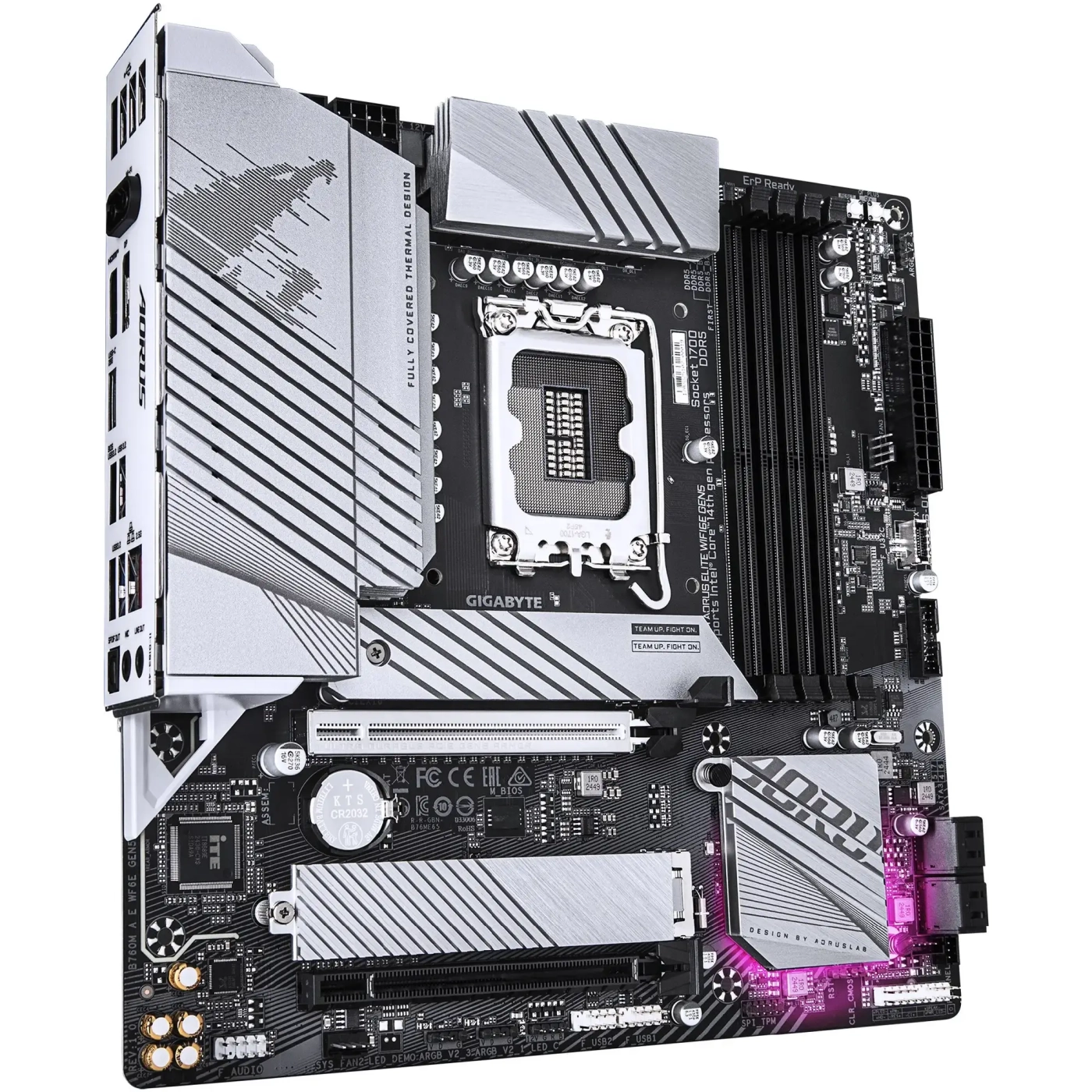 Купити Материнська плата GIGABYTE B760M AORUS ELITE WIFI6E GEN5 - фото 2