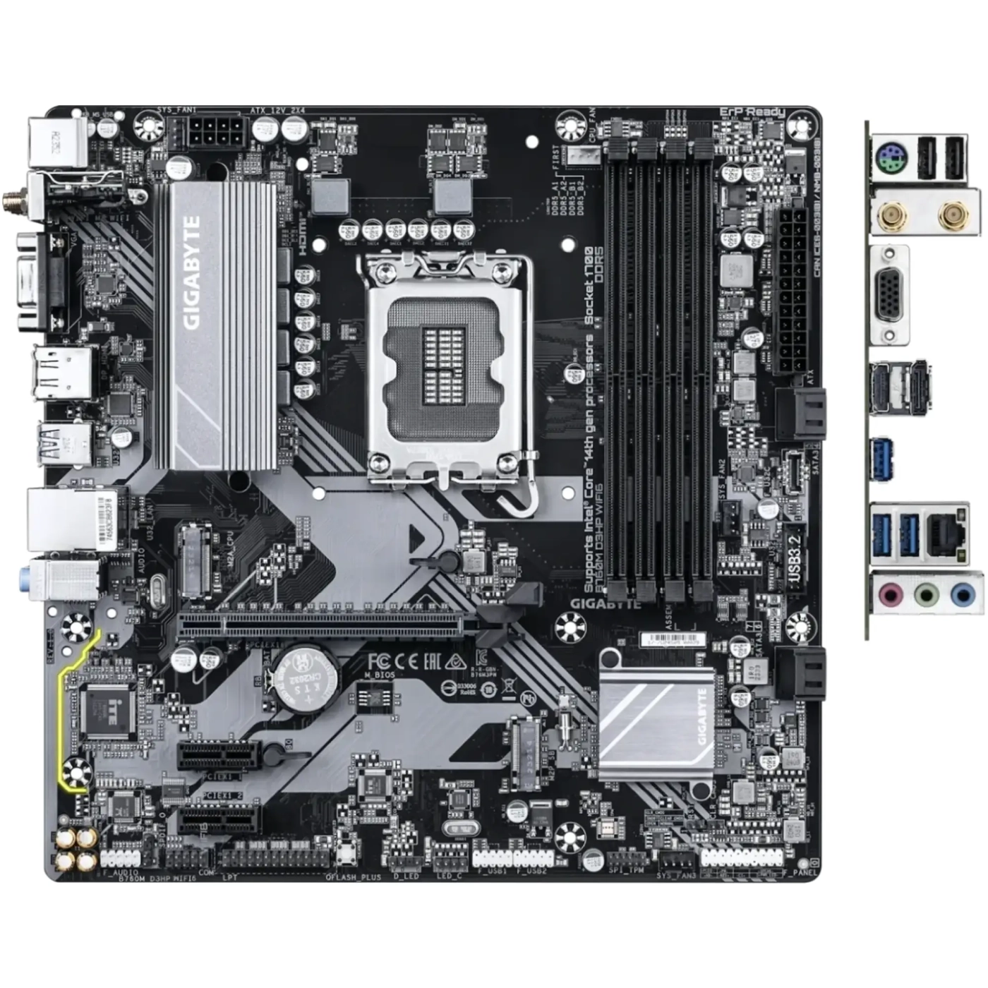Купити Материнська плата GIGABYTE B760M D3HP WIFI6 - фото 1