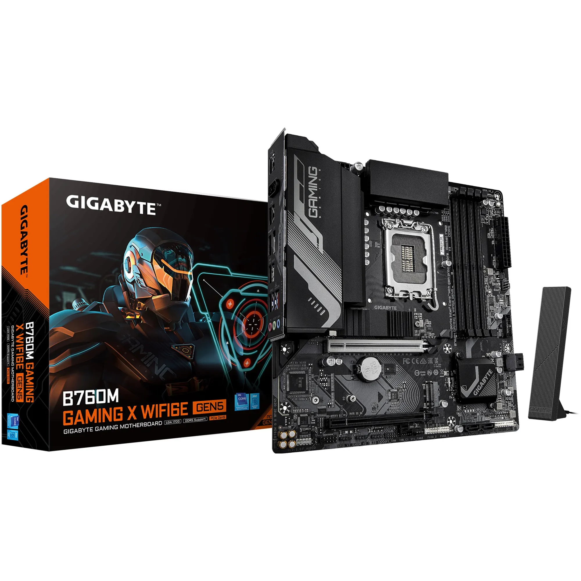 Купити Материнська плата GIGABYTE B760M GAMING X WIFI6E GEN5 - фото 1