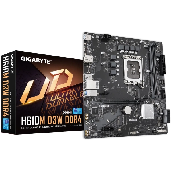 Купити Материнська плата GIGABYTE H610M D3W DDR4 - фото 4