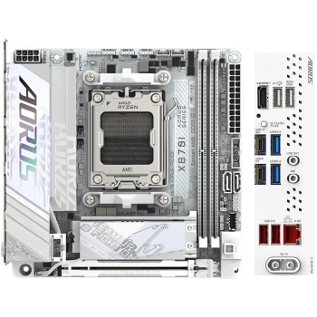 Купити Материнська плата GIGABYTE X870I AORUS PRO ICE - фото 1