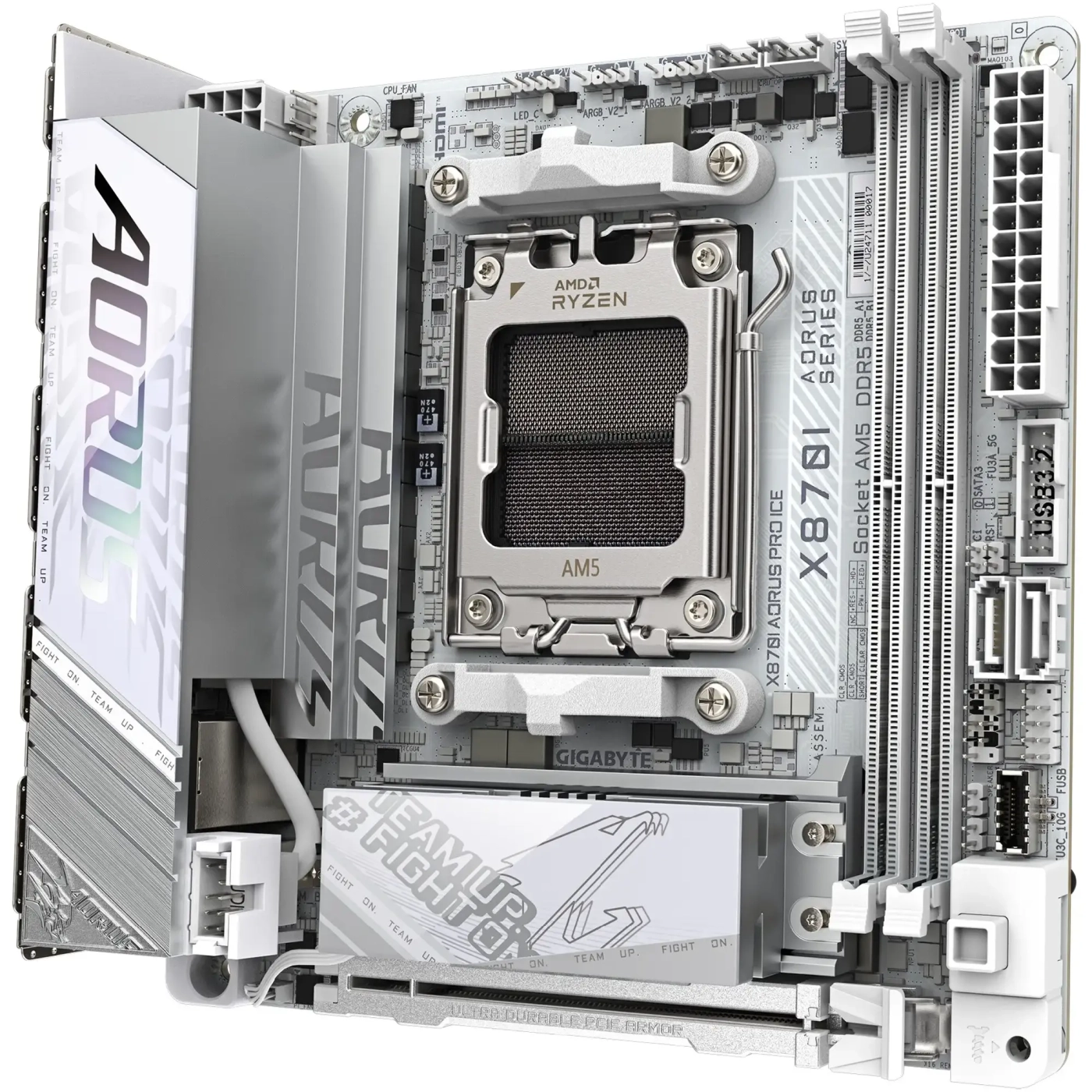 Купити Материнська плата GIGABYTE X870I AORUS PRO ICE - фото 2