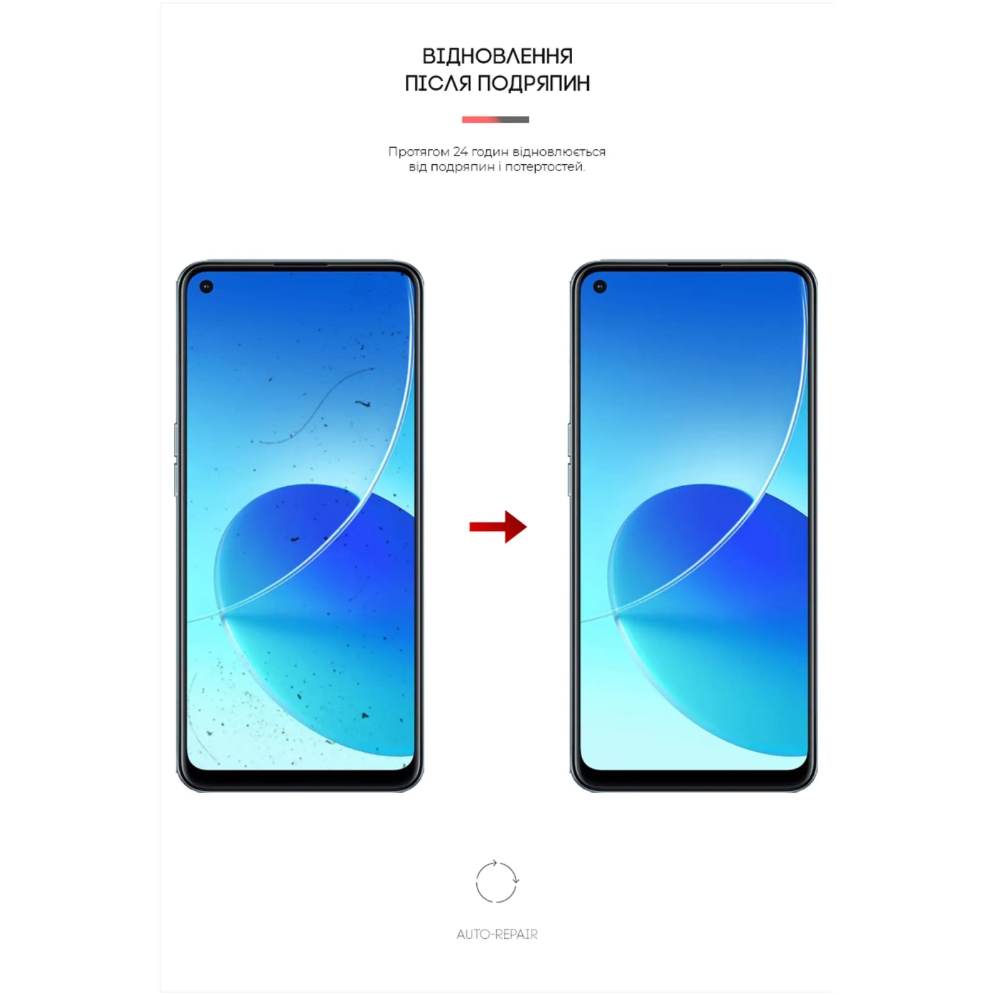 Купить Гидрогелевая пленка ArmorStandart Anti-Blue для OPPO Reno 6 Z (ARM61206) - фото 3