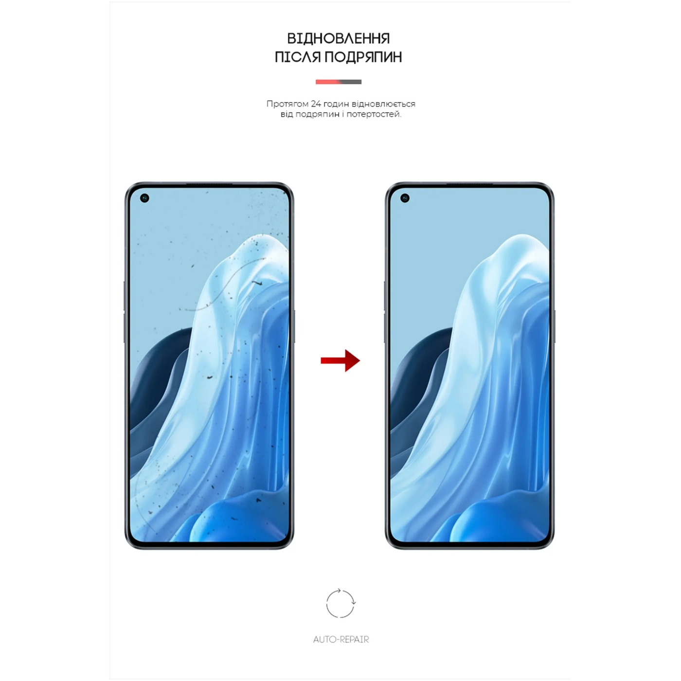 Купить Гидрогелевая пленка ArmorStandart Anti-Blue для OPPO Reno 7 Pro 5G (ARM62016) - фото 3