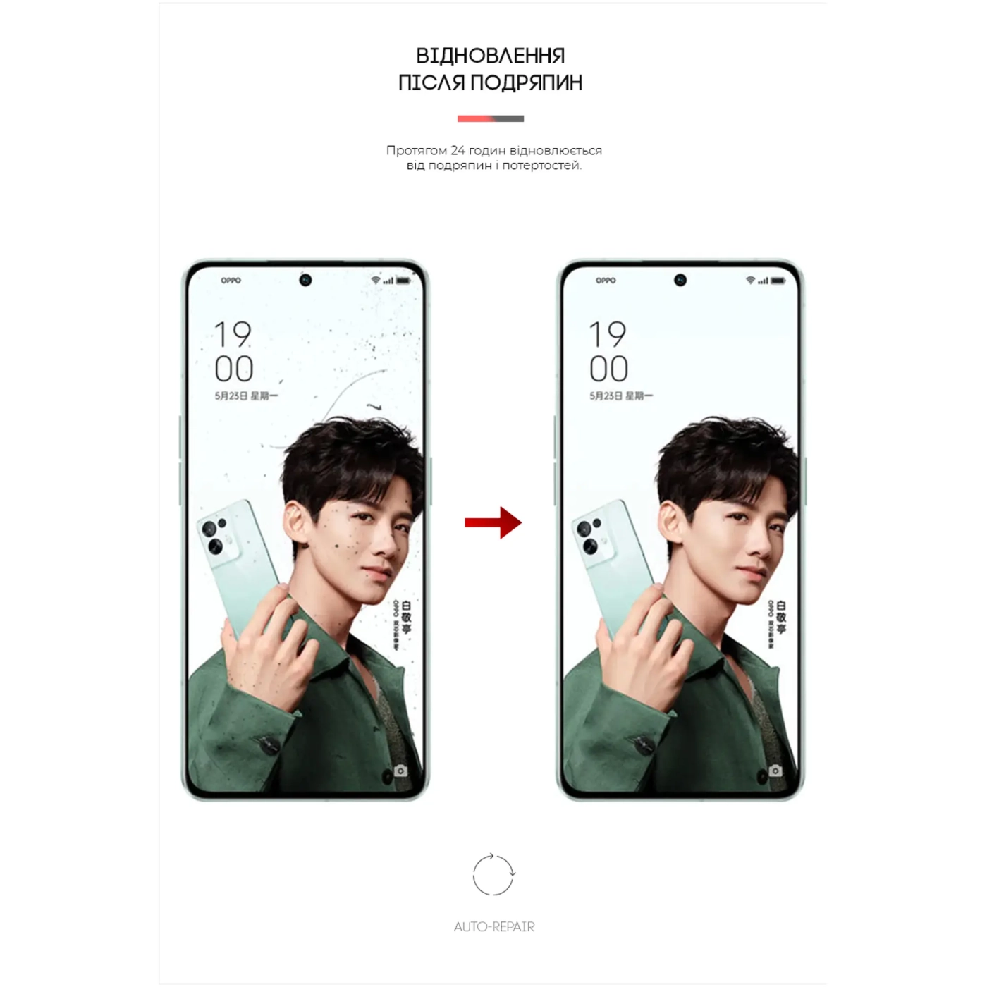 Купить Гидрогелевая пленка ArmorStandart Anti-Blue для OPPO Reno8 Pro (ARM62687) - фото 3