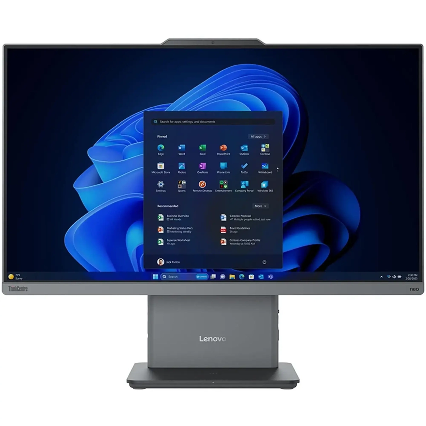 Купити Моноблок Lenovo ThinkCentre neo 50a 24 Gen 5 (12SD000VUI) - фото 1