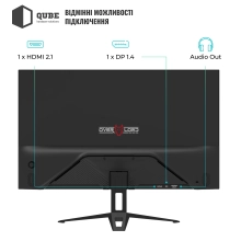 Купити Монітор 24" Qube Overlord G24F144S - фото 6