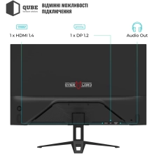 Купить Монитор 24" Qube Overlord G24F144S - фото 6