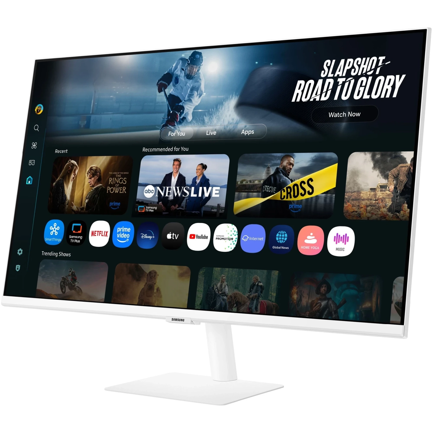 Купить Монитор 32" Samsung Smart M7 M70F White (LS32FM703UIXUA) - фото 4