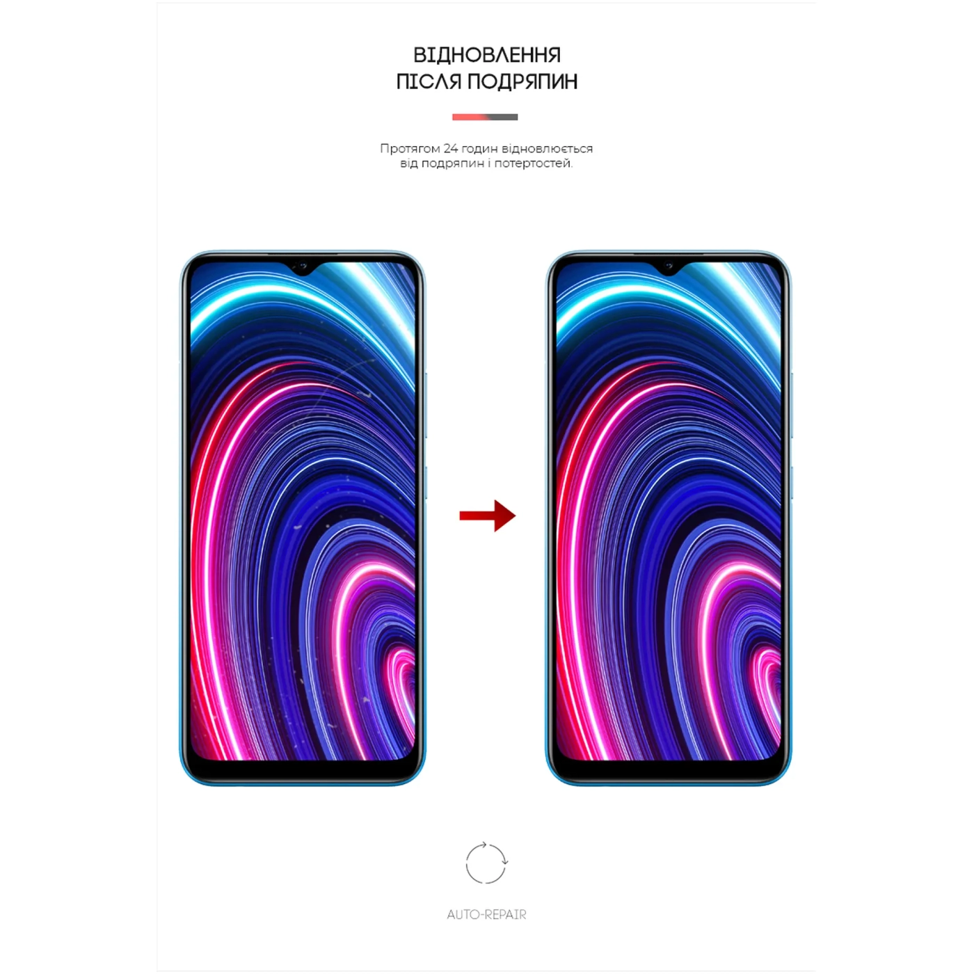 Купить Гидрогелевая пленка ArmorStandart Anti-Blue для Realme C25Y (ARM61209) - фото 3